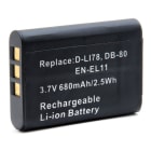 Enix - Batterie(s) Batterie appareil photo - caméra 3.7V 620mAh