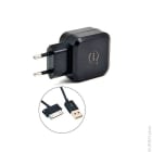 Enix - Unite(s) Chargeur secteur prise EU + Cable de charge pour Galaxy Tab