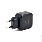 Enix - Unite(s) Chargeur secteur double USB 220V avec charge rapide QC 3.0