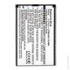 Enix - Blister(s) x 1 Batterie telephone portable 3.7V 1700mAh