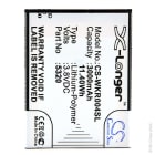 Enix - Blister(s) x 1 Batterie telephone portable compatible Wiko 3.8V 3000mAh