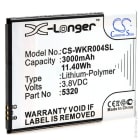 Enix - Blister(s) x 1 Batterie téléphone portable pour Wiko 3.8V 3000mAh