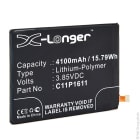 Enix - Blister(s) x 1 Batterie téléphone portable pour Asus 3.85V 4100mAh