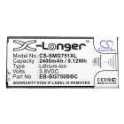 Enix - Blister(s) x 1 Batterie téléphone portable pour Samsung 3.8V 2400mAh