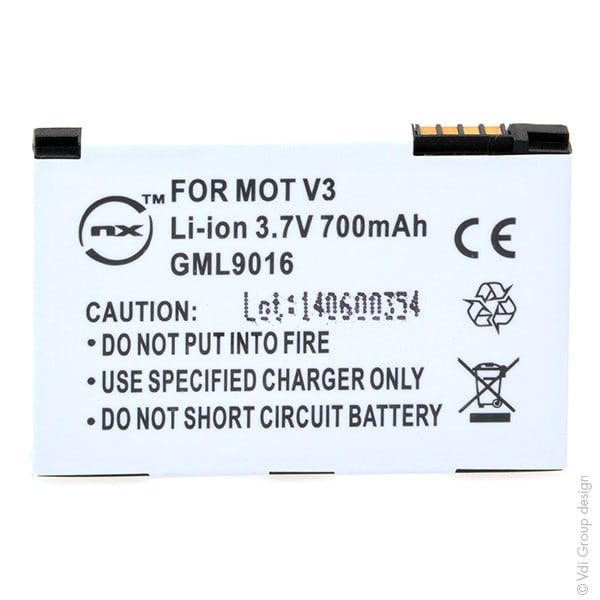 Enix - Batterie(s) Batterie telephone portable 3.7V 850mAh