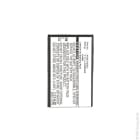 Enix - Blister(s) x 1 Batterie telephone portable 3.7V 1200mAh