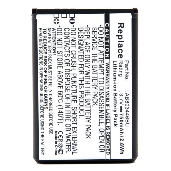 Enix - Blister(s) x 1 Batterie telephone portable 3.7V 750mAh