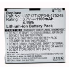 Enix - Blister(s) x 1 Batterie telephone portable 3.7V 1100mAh