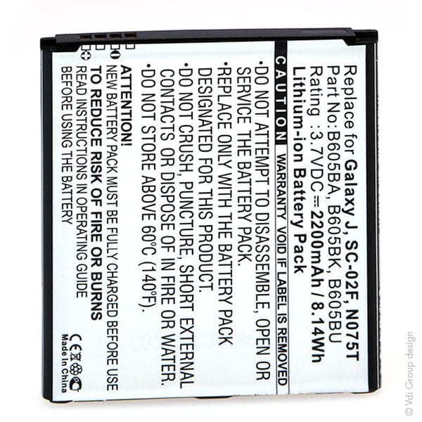 Enix - Blister(s) x 1 Batterie telephone portable 3.7V 2200mAh