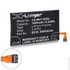 Enix - Blister(s) x 1 Batterie téléphone portable pour Motorola 3.8V 1800mAh