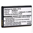 Enix - Blister(s) x 1 Batterie téléphone portable pour Doro / Media-Tech 3.7V 1200mAh