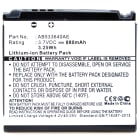 Enix - Blister(s) x 1 Batterie telephone portable 3.7V 880mAh