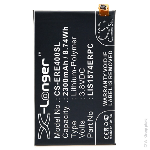 Enix - Blister(s) x 1 Batterie telephone portable 3.8V 2300mAh