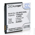 Enix - Blister(s) x 1 Batterie téléphone portable pour Blu 3.7V 1200mAh