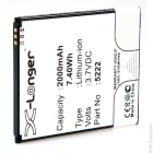 Enix - Blister(s) x 1 Batterie téléphone portable pour Wiko 3.7V 2000mAh