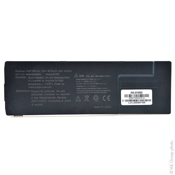 Enix - Batterie(s) Batterie ordinateur portable 11.1V 4400mAh