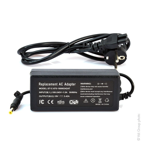 Enix - Unite(s) Alimentation pour ordinateur portable HP Compaq 19V 65W
