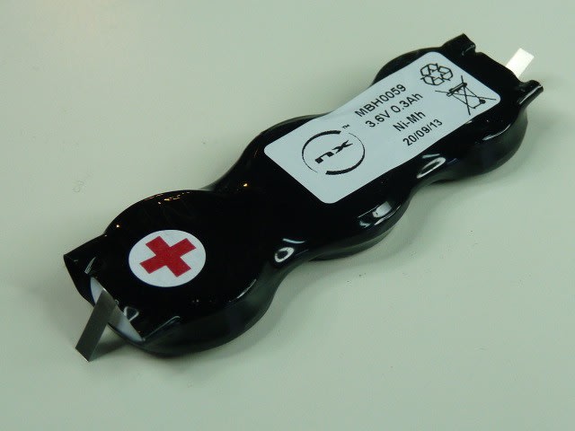 Enix - Pack(s) Batterie Nimh 3x CP300H 3S1P ST1 3.6V 300mAh T2