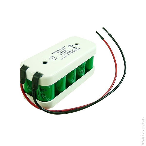 Enix - Batterie(s) Batterie Nimh 10x 2/3AA 10S1P ST2 12V 600mAh Fils