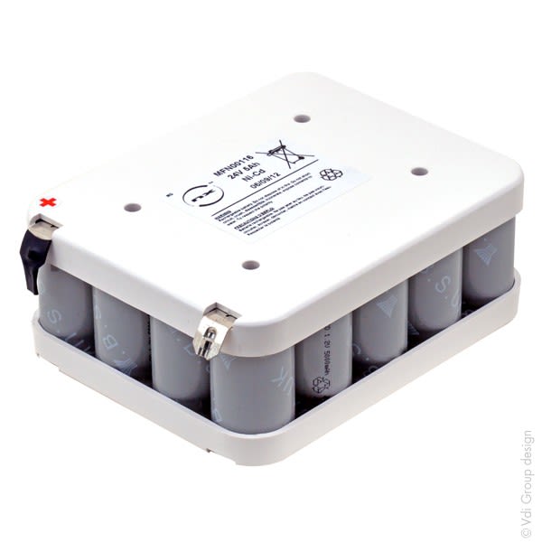 Enix - Batterie(s) Batterie Nicd 20x D 20S1P ST2 24V 5Ah Cosse
