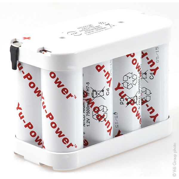 Enix - Pack(s) Batterie eclairage secours 8x F HT 4S2P ST2 4.8V 14Ah Cosse