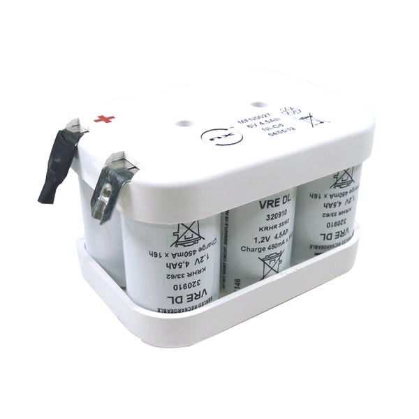 Enix - Batterie(s) Batterie eclairage secours 5 VRE 4500D 6V 4.5Ah COSSE