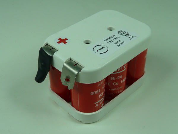 Enix - Batterie(s) Batterie Nicd 6 VRECs1800 SC 7.2V 1.8Ah