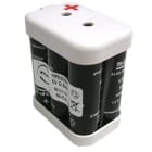 Enix - Pack(s) Batterie Nicd 2 x 3 VTAA 6V 800mAh COSSE