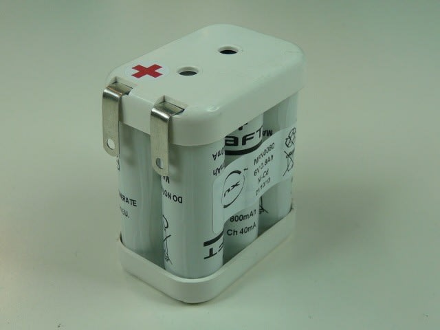 Enix - Pack(s) Batterie Nicd 2 x 3 VTAA 6V 800mAh COSSE