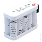Enix - Batterie(s) Batterie Nicd 10xVST AA 10S1P HT ST2 12V 800mAh FASTON 6.3mm(+) 4.8m