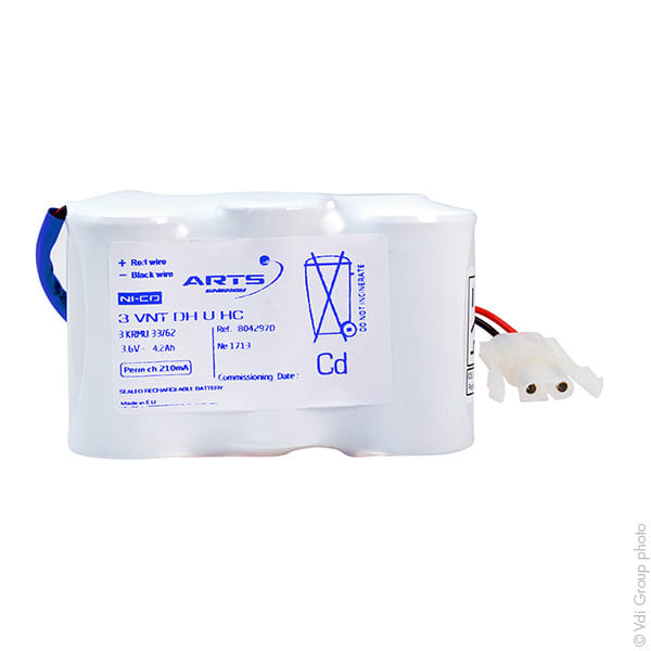 Enix - Pack(s) Batterie eclairage secours 3 VNT DH U ST1 3.6V 4000mAh