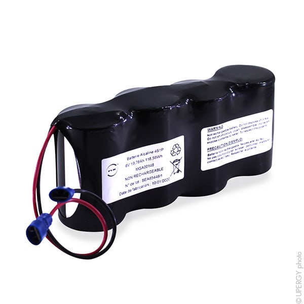 Enix - Pack(s) Batterie alcaline 12x LR20 6S2P ST2 9V 39.5Ah Fils