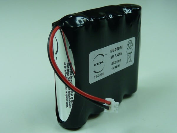 Enix - Pack(s) Batterie alcaline 4x AA NX 4S1P ST1 6V 3.4Ah PHR-2