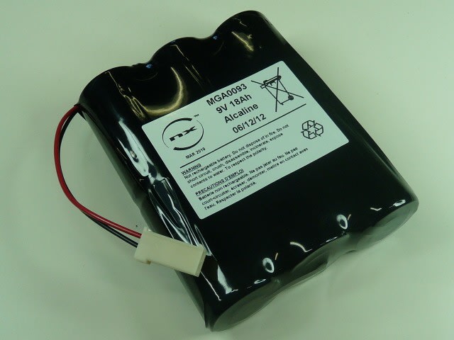 Enix - Batterie(s) Batterie alcaline 6x D LR20 6S1P ST5 9V 18.6Ah AMP