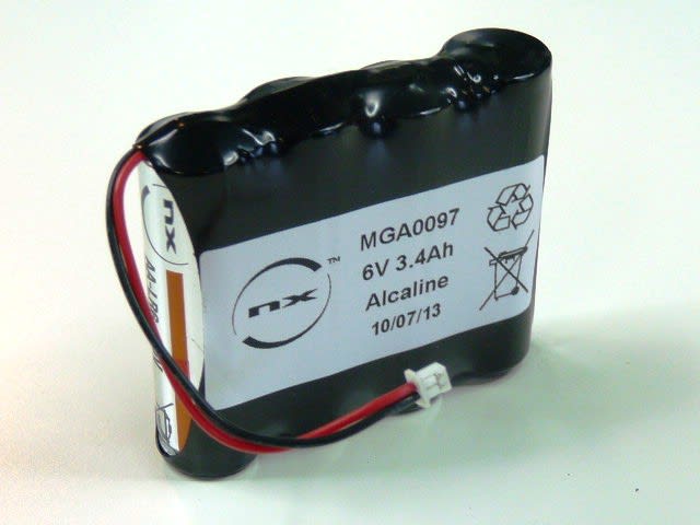 Enix - Pack(s) Batterie alcaline 4x AA NX 4S1P ST1 6V 3.4Ah Mini Molex