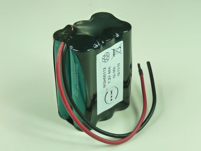 Enix - Pack(s) Batterie Nimh 6x 4/3A 6S1P ST2 7.2V 3.8Ah F150