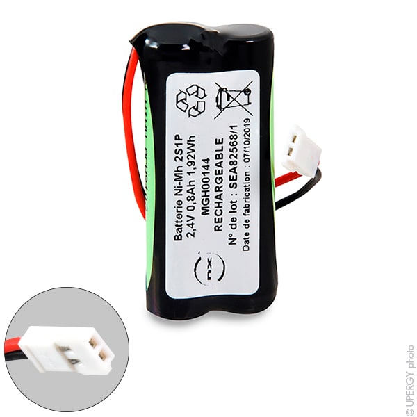 Enix - Pack(s) Batterie medical DRAGER JM103 2.4V 800mAh FC