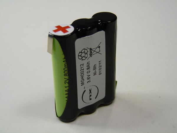Enix - Pack(s) Batterie Nimh 3x AAA 3S1P ST1 3.6V 800mAh HBL