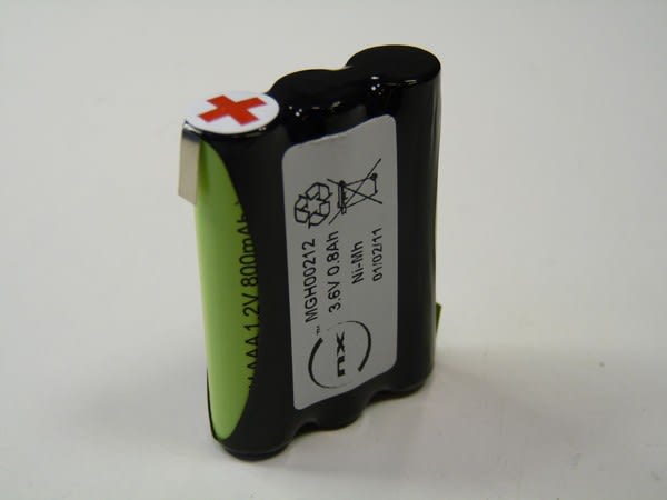 Enix - Pack(s) Batterie Nimh 3x AAA 3S1P ST1 3.6V 800mAh HBL