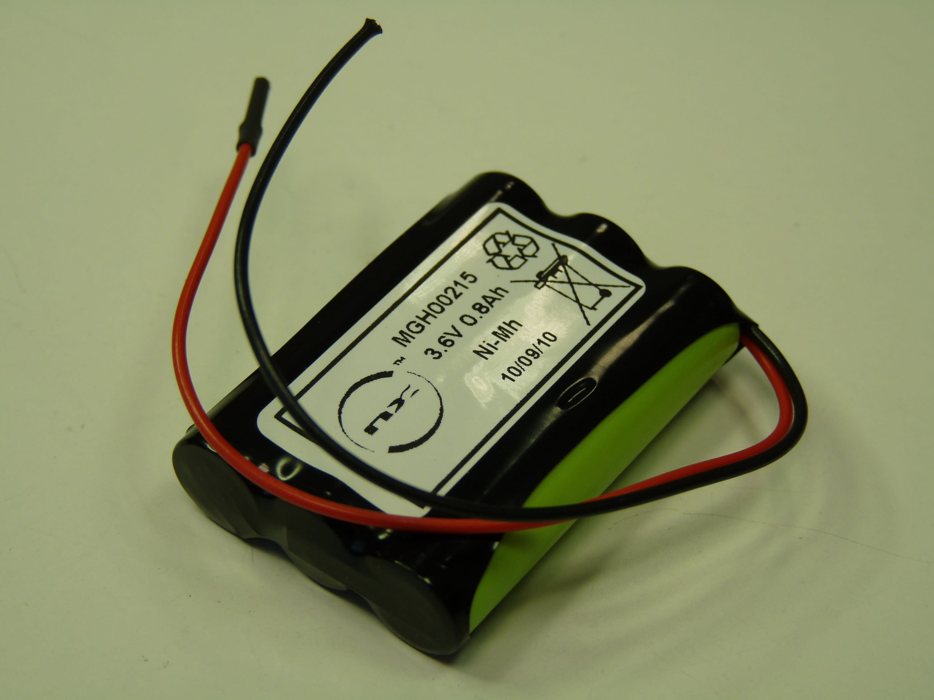 Enix - Pack(s) Batterie Nimh 3x AAA NX 3S1P ST1 3.6V 800mAh Fils