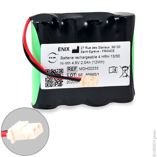Enix - Batterie(s) Batterie médicale rechargeable SPENGLER ES60 4.8V 2.5Ah MOLEX