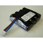 Enix - Pack(s) Batterie Nimh 4x AA 4S1P ST1 4.8V 2500mAh JST