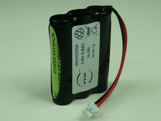 Enix - Pack(s) Batterie Nimh 3x AAA 3S1P ST1 3.6V 800mAh FC