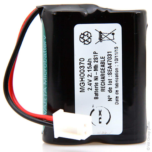 Enix - Pack(s) Batterie Nimh 2x 4-5A VH 2S1P ST1 2.4V 2.1Ah Molex