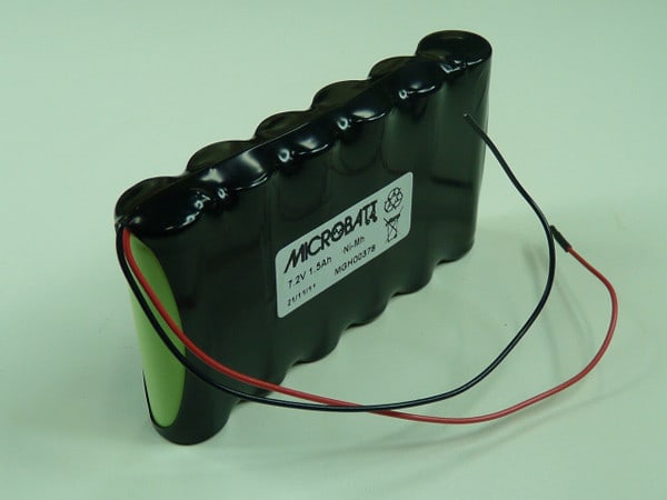 Enix - Pack(s) Batterie Nimh 6x AA NX 6S1P ST1 7.2V 1.7Ah Fils