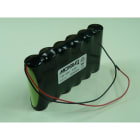 Enix - Pack(s) Batterie Nimh 6x AA NX 6S1P ST1 7.2V 1.7Ah Fils