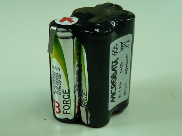 Enix - Pack(s) Batterie Nimh 5x AA MB 5S1P ST7 6V 1200mAh T2