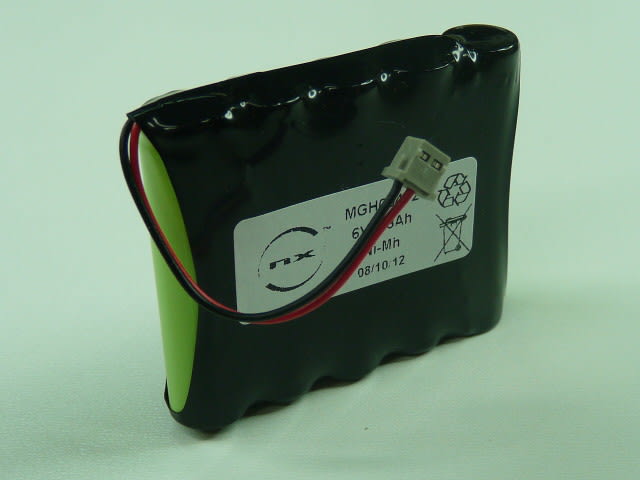Enix - Pack(s) Batterie Nimh 5x AAA 5S1P ST1 6V 800mAh JST