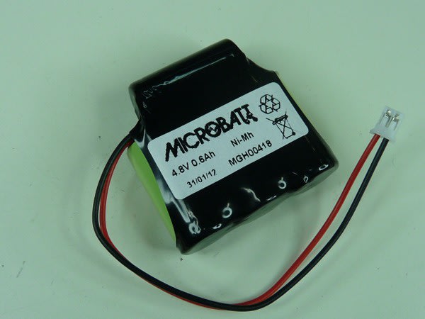 Enix - Pack(s) Batterie Nimh 4x 2/3AA MB 4S1P 4.8V 600mAh PHR2