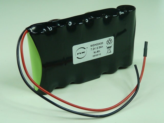 Enix - Pack(s) Batterie Nimh 6x AA 6S1P ST1 7.2V 2.5Ah F